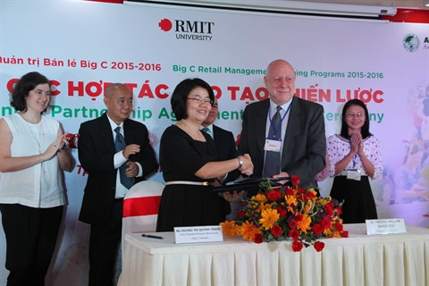 Coopération efficace entre Big C, le RMIT et l’AIT-VN ảnh 1 Coopération efficace entre Big C, le RMIT et l’AIT-VN ảnh 1