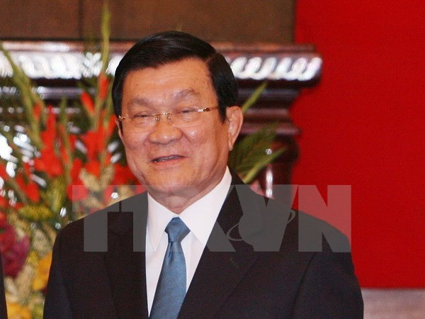 Le président Truong Tan Sang travaille avec l’Association des juristes du Vietnam ảnh 1 Le président Truong Tan Sang travaille avec l’Association des juristes du Vietnam ảnh 1