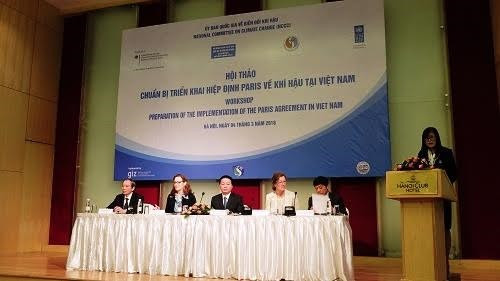 Le Vietnam s’apprête à appliquer l’accord de Paris sur les changements climatiques ảnh 1 Le Vietnam s’apprête à appliquer l’accord de Paris sur les changements climatiques ảnh 1