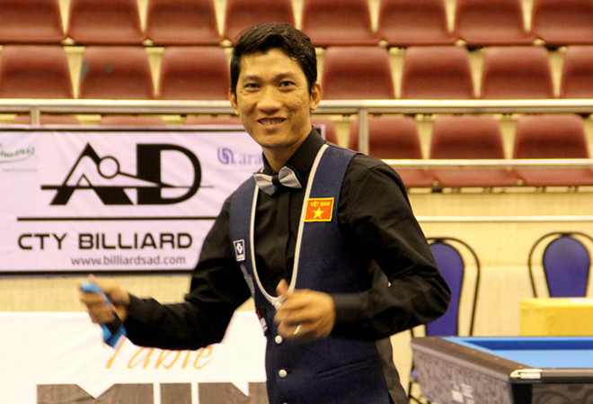 Billard : Ngo Dinh Nai conserve le titre de champion d’Asie de carambole à une bande ảnh 1 Billard : Ngo Dinh Nai conserve le titre de champion d’Asie de carambole à une bande ảnh 1
