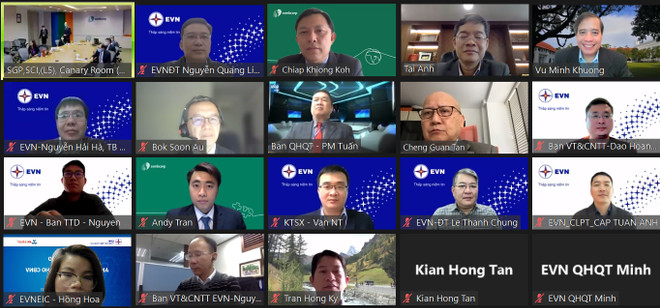 EVN et Sembcorp Industries coopèrent dans le développement du réseau électrique intelligent ảnh 1 EVN et Sembcorp Industries coopèrent dans le développement du réseau électrique intelligent ảnh 1