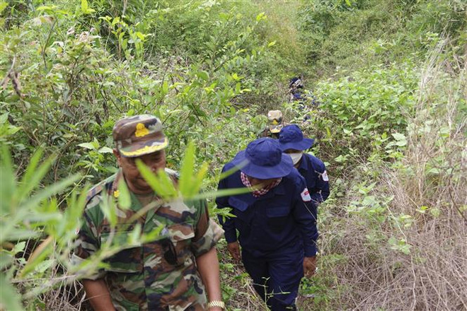 S’efforcer de retrouver les osssements des soldats volontaires tombés au Cambodge ảnh 1 S’efforcer de retrouver les osssements des soldats volontaires tombés au Cambodge ảnh 1
