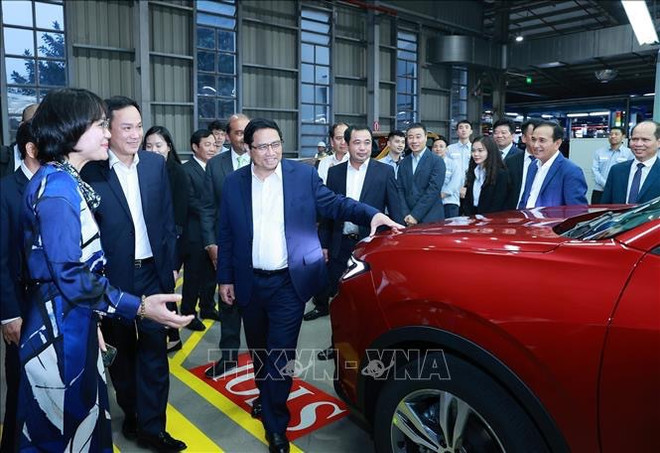Activités du Premier ministre Pham Minh Chinh à Hai Duong ảnh 1 Activités du Premier ministre Pham Minh Chinh à Hai Duong ảnh 1