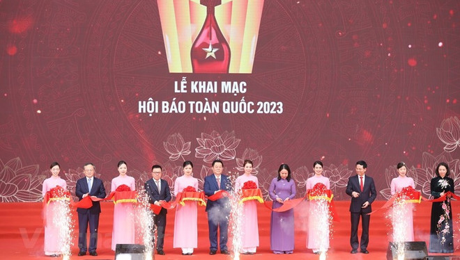 Ouverture du Festival national de la presse 2023 ảnh 1 Ouverture du Festival national de la presse 2023 ảnh 1