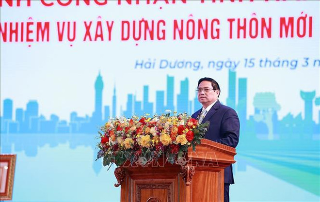 Activités du Premier ministre Pham Minh Chinh à Hai Duong ảnh 2 Activités du Premier ministre Pham Minh Chinh à Hai Duong ảnh 2