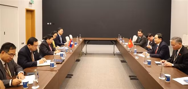 Le vice-président de l'AN Tran Thanh Man rencontre le président de l’UIP ảnh 2