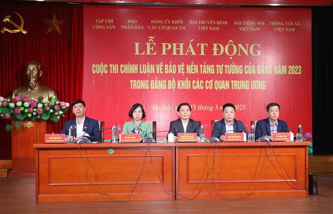 Lancement du concours d’écriture pour protéger le fondement idéologique du Parti ảnh 1 Lancement du concours d’écriture pour protéger le fondement idéologique du Parti ảnh 1