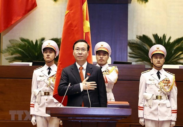 Des félicitations continuent d’être adressées au président vietnamien Vo Van Thuong ảnh 1 Des félicitations continuent d’être adressées au président vietnamien Vo Van Thuong ảnh 1
