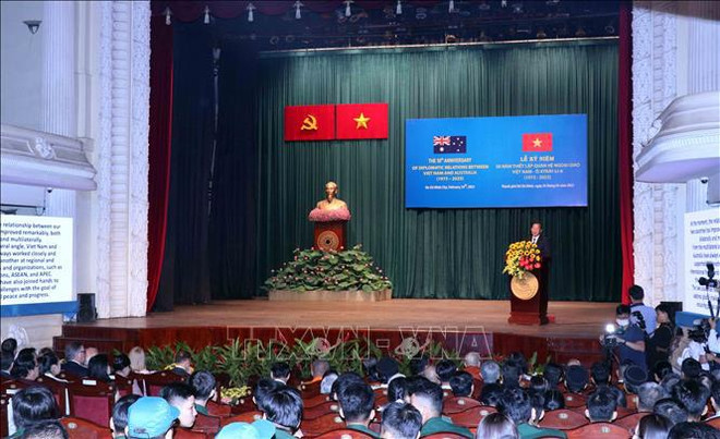 Ho Chi Minh-Ville fête les 50 ans de l'établissement des relations diplomatiques Vietnam-Australie ảnh 1 Ho Chi Minh-Ville fête les 50 ans de l'établissement des relations diplomatiques Vietnam-Australie ảnh 1