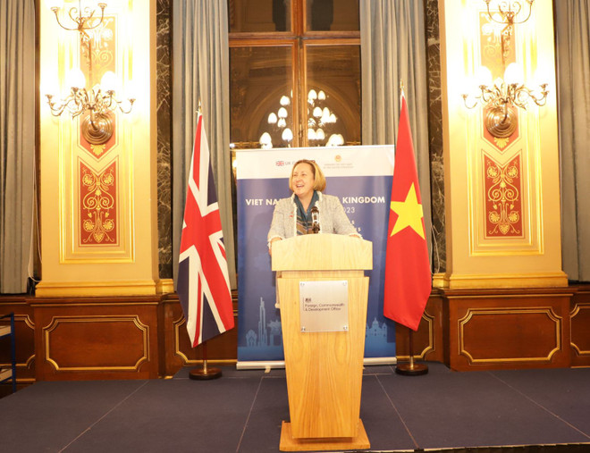 Cérémonie d'annonce de l'Année de l'amitié Vietnam - Royaume-Uni 2023 à Londres ảnh 1