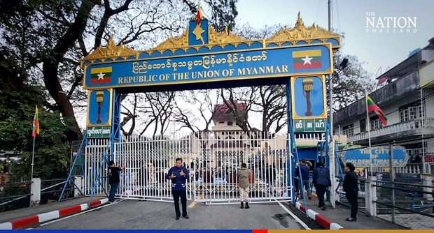 La Thaïlande et le Myanmar rouvrent un point de contrôle frontalier après trois ans ảnh 1 La Thaïlande et le Myanmar rouvrent un point de contrôle frontalier après trois ans ảnh 1