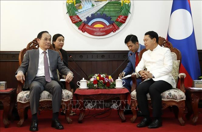 Renforcement de la coopération entre le Vietnam et le Laos ảnh 1 Renforcement de la coopération entre le Vietnam et le Laos ảnh 1
