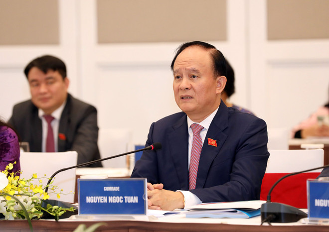 Hanoï partage ses expériences avec des parlementaires lao ảnh 2 Hanoï partage ses expériences avec des parlementaires lao ảnh 2