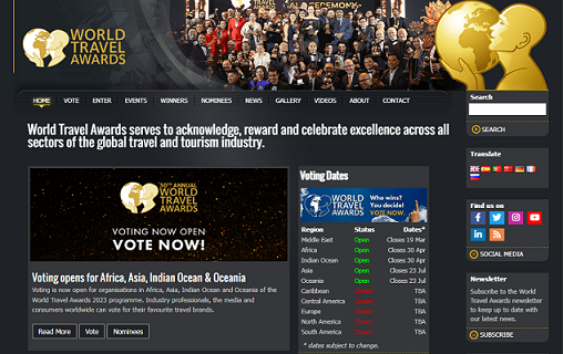 Tourisme : Le Vietnam nominé dans de nombreuses catégories des 30es World Travel Awards ảnh 2 Tourisme : Le Vietnam nominé dans de nombreuses catégories des 30es World Travel Awards ảnh 2