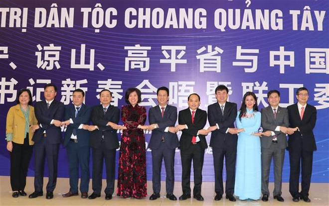 Renforcement de la coopération entre des provinces vietnamiennes et la région autonome Zhuang du Guangxi ảnh 2