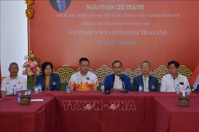 Un quartier vietnamien sera ouvert dans ville thaïlandaise d’Udon Thani ảnh 1