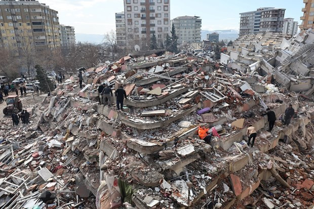 Les Vietnamiens de Pologne au chevet des victimes des séismes en Turquie et en Syrie ảnh 1 Les Vietnamiens de Pologne au chevet des victimes des séismes en Turquie et en Syrie ảnh 1