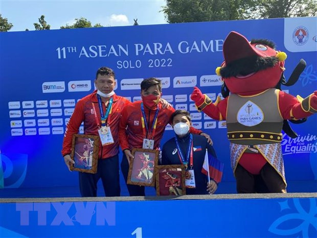 ASEAN Para Games 12 : le Vietnam remporte sa première médaille d'or ảnh 1 ASEAN Para Games 12 : le Vietnam remporte sa première médaille d'or ảnh 1