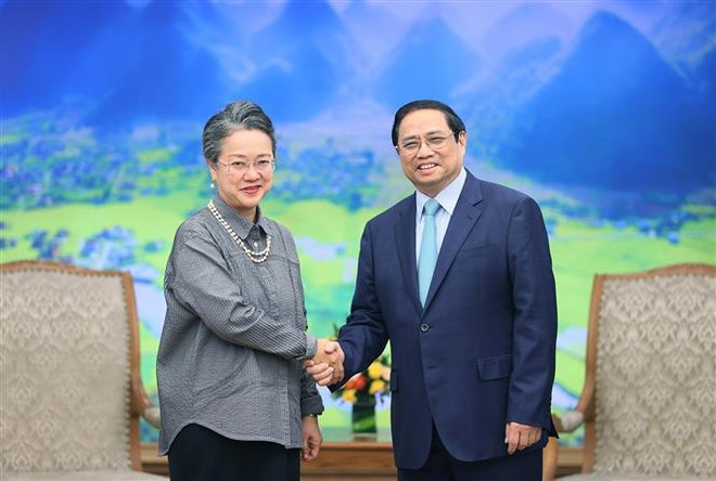 Le PM reçoit la secrétaire générale adjointe des Nations Unies et secrétaire exécutive de l'ESCAP ảnh 1 Le PM reçoit la secrétaire générale adjointe des Nations Unies et secrétaire exécutive de l'ESCAP ảnh 1