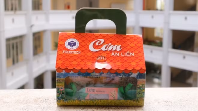 Le “riz instantané”: un classique de la cuisine vietnamienne revisité ảnh 1 Le “riz instantané”: un classique de la cuisine vietnamienne revisité ảnh 1