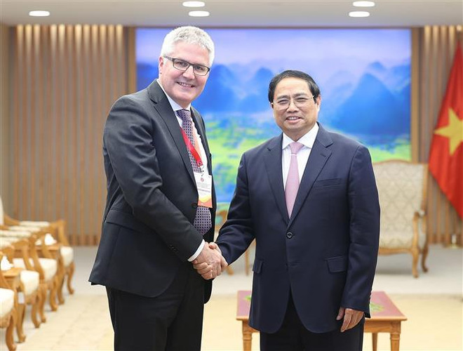 Le Premier ministre Pham Minh Chinh reçoit le directeur de l'OFAG de Suisse ảnh 1 Le Premier ministre Pham Minh Chinh reçoit le directeur de l'OFAG de Suisse ảnh 1