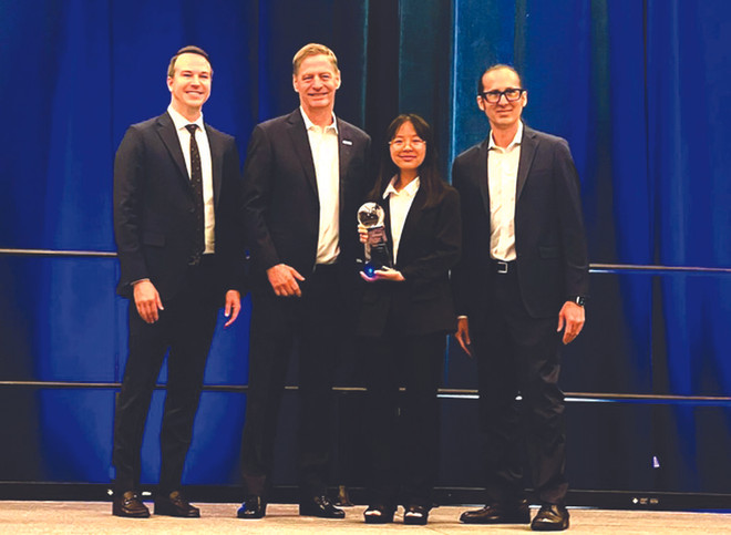 Une lycéenne Viêt kiêu primée aux États-Unis ảnh 1