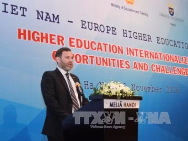 Ouverture du forum sur l’enseignement supérieur Vietnam-Europe ảnh 1 Ouverture du forum sur l’enseignement supérieur Vietnam-Europe ảnh 1