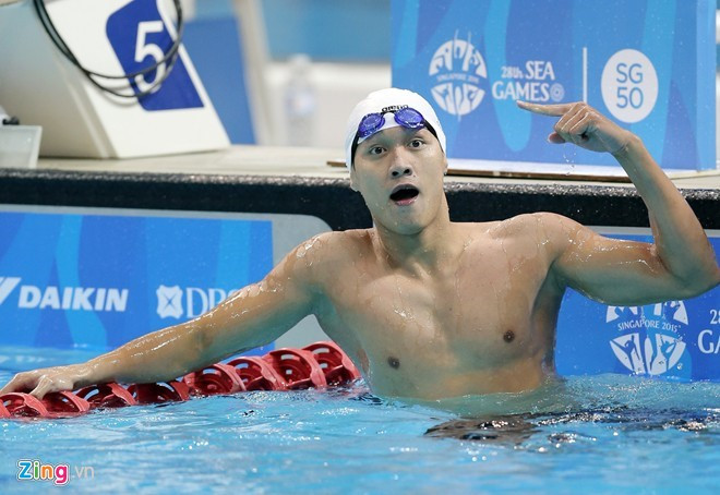 Le nageur Hoang Quy Phuoc gagne la médaille d’or à Stockhom ảnh 1 Le nageur Hoang Quy Phuoc gagne la médaille d’or à Stockhom ảnh 1