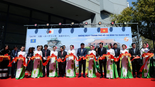 Ouverture des "Journées de Hô Chi Minh-Ville à Osaka 2017" ảnh 1 Ouverture des "Journées de Hô Chi Minh-Ville à Osaka 2017" ảnh 1