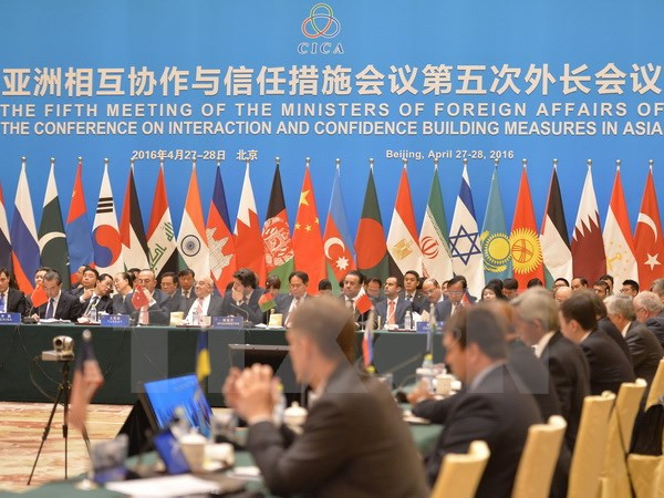 Le Vietnam à la réunion des ministres des Affaires étrangères de la CICA ảnh 1 Le Vietnam à la réunion des ministres des Affaires étrangères de la CICA ảnh 1
