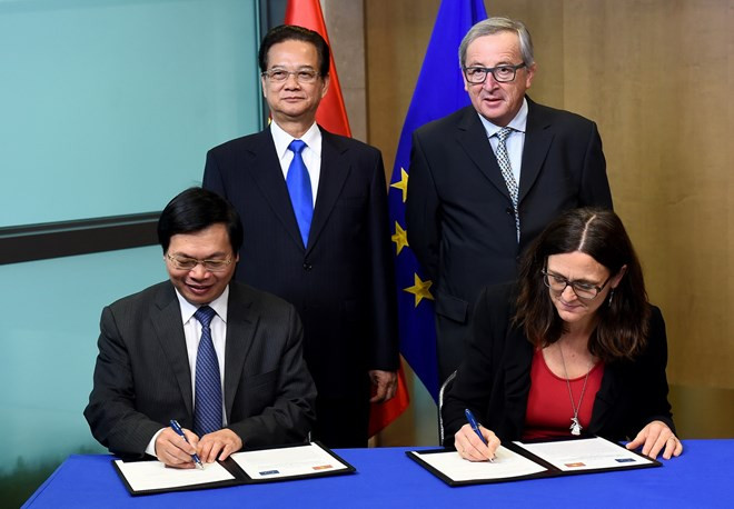 Achèvement des négociations de l’Accord de libre-échange Vietnam-UE ảnh 1 Achèvement des négociations de l’Accord de libre-échange Vietnam-UE ảnh 1