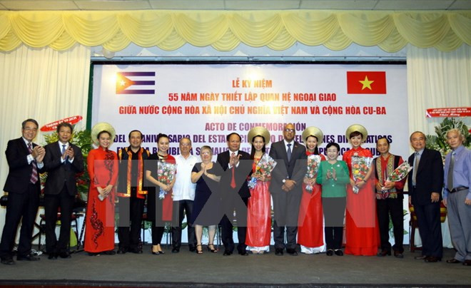 Célébration du 55e anniversaire des relations diplomatiques Vietnam-Cuba à HCM-Ville ảnh 1 Célébration du 55e anniversaire des relations diplomatiques Vietnam-Cuba à HCM-Ville ảnh 1