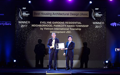 ParkCity Hanoi honoré au Prix de la propriété asiatique ảnh 1 ParkCity Hanoi honoré au Prix de la propriété asiatique ảnh 1