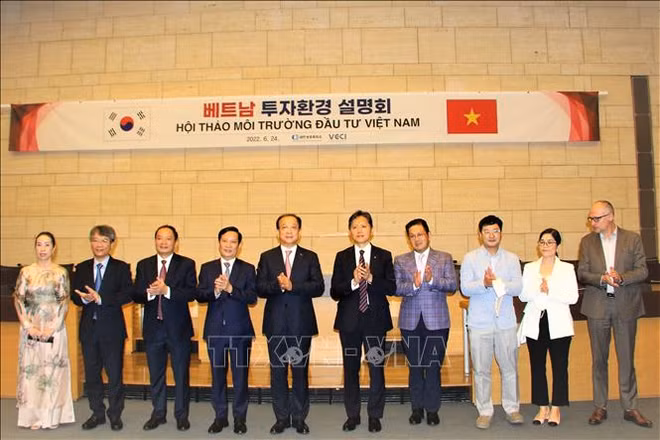 Réunion de promotion du commerce et de l’investissement du Vietnam en R. de Corée ảnh 1