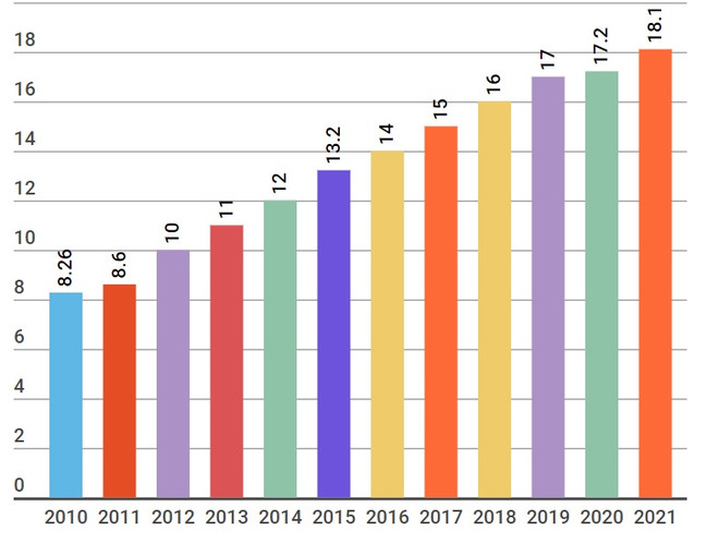 Hausse de 10% des devises étrangères transférées par les Viet Kieu au Vietnam en 2021 ảnh 3