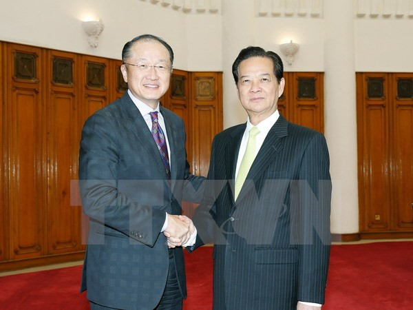 Le PM Nguyen Tan Dung reçoit le président de la Banque mondiale ảnh 1 Le PM Nguyen Tan Dung reçoit le président de la Banque mondiale ảnh 1