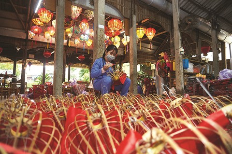 Toute la lumière sur les lampions de la vieille ville de Hôi An ảnh 2 Toute la lumière sur les lampions de la vieille ville de Hôi An ảnh 2