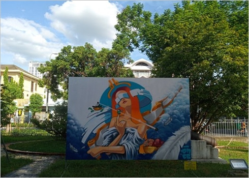 L’art de rue s’affiche en grand à Huê ảnh 5