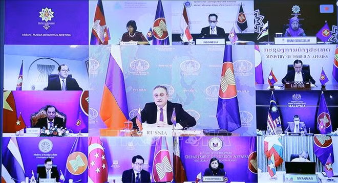Réunion des ministres des Affaires étrangères ASEAN-Russie ảnh 1 Réunion des ministres des Affaires étrangères ASEAN-Russie ảnh 1