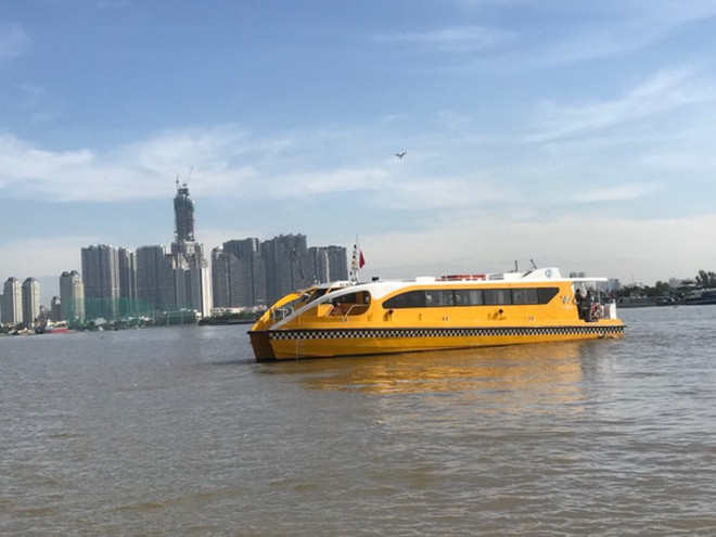 Hô Chi Minh-Ville : la première ligne de bateaux-bus entre en service ảnh 1