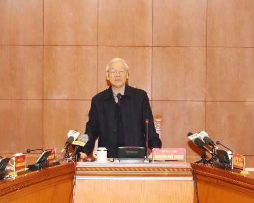 Nguyen Phu Trong demande d’accélérer la lutte contre la corruption ảnh 1 Nguyen Phu Trong demande d’accélérer la lutte contre la corruption ảnh 1