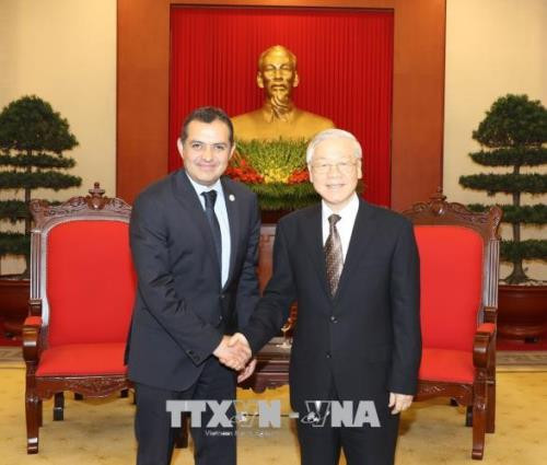 Nguyen Phu Trong appelle à renforcer les relations entre le Vietnam et le Mexique ảnh 1 Nguyen Phu Trong appelle à renforcer les relations entre le Vietnam et le Mexique ảnh 1
