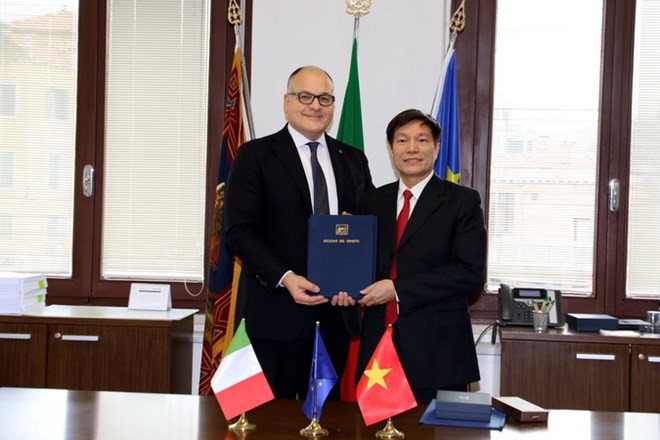 Ba Ria-Vung Tau établit des relations de coopération avec la Vénétie ảnh 1 Ba Ria-Vung Tau établit des relations de coopération avec la Vénétie ảnh 1