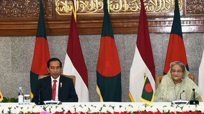 Le Bangladesh et l’Indonésie signent cinq accords de coopération ảnh 1 Le Bangladesh et l’Indonésie signent cinq accords de coopération ảnh 1