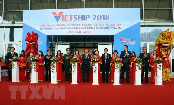L’exposition Vietship 2018 attire de nombreuses entreprises internationales ảnh 1 L’exposition Vietship 2018 attire de nombreuses entreprises internationales ảnh 1