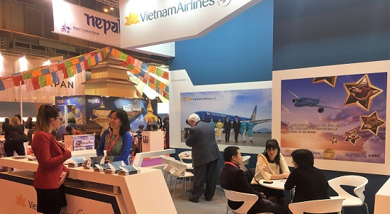 Vietnam Airlines promeut l’image du pays au salon du tourisme FITUR à Madrid ảnh 1 Vietnam Airlines promeut l’image du pays au salon du tourisme FITUR à Madrid ảnh 1