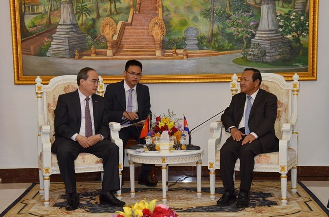 Une délégation de Hô Chi Minh-Ville au Cambodge ảnh 1 Une délégation de Hô Chi Minh-Ville au Cambodge ảnh 1