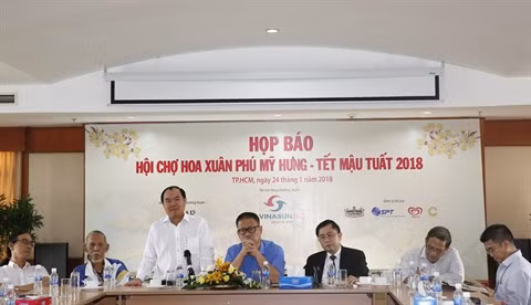 Foire printanière aux fleurs de Phu My Hung 2018 ảnh 1