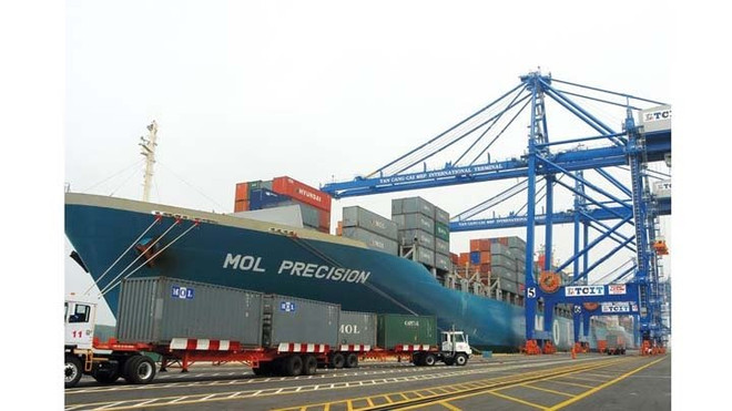 Bà Ria-Vung Tàu met en service le port maritime international de Thi Vai ảnh 1