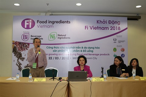 Rendez-vous en mai à Hô Chi Minh-Ville pour l'exposition Food Ingredients 2018 ảnh 1 Rendez-vous en mai à Hô Chi Minh-Ville pour l'exposition Food Ingredients 2018 ảnh 1